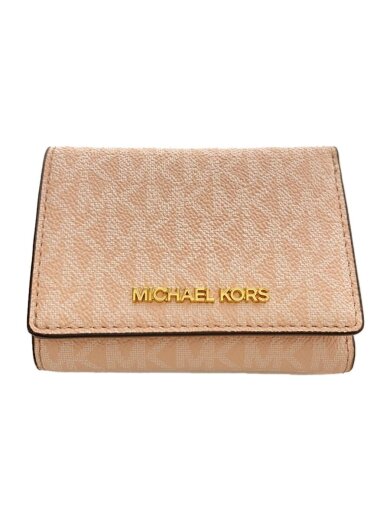 MICHAEL KORS Billetera Jet Set Travel Rosa Pálido
