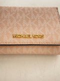 MICHAEL KORS Billetera Jet Set Travel Rosa Pálido