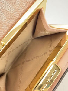 MICHAEL KORS Billetera Jet Set Travel Rosa Pálido