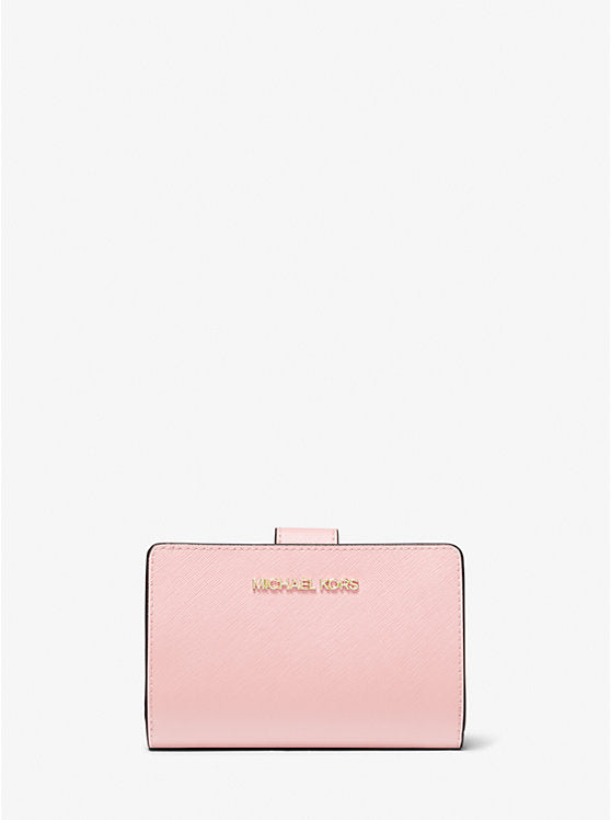 MICHAEL KORS Billetera Jet Set Travel Rosa Pálido