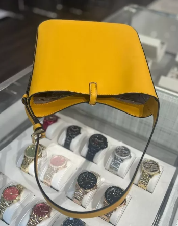 MICHAEL KORS Bolso Lyra Amarillo