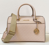 MICHAEL KORS Cartera MD Duffle Travel Rosa Pálido