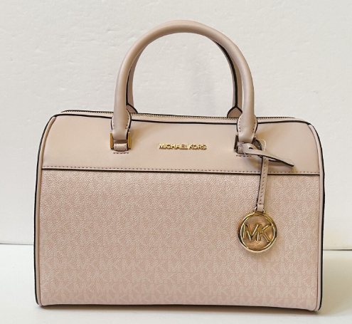 MICHAEL KORS Cartera MD Duffle Travel Rosa Pálido