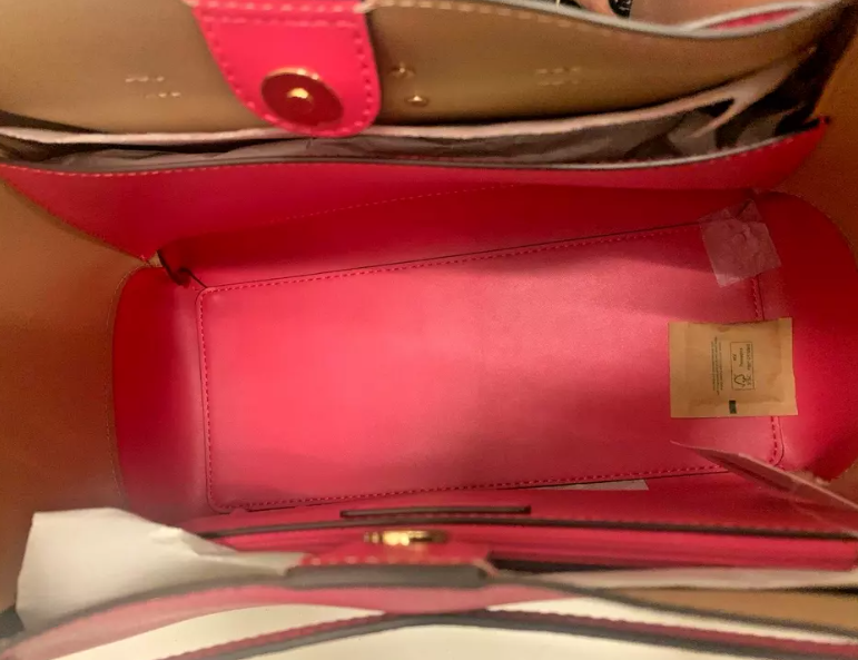 MICHAEL KORS Bolso Reed Rosa Eléctrico