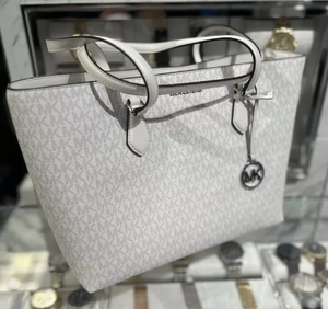 MICHAEL KORS Bolso Sheila Blanco Óptico