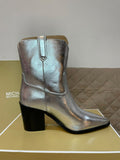 MICHAEL KORS Botines Plateados (Talla 7.5 US)