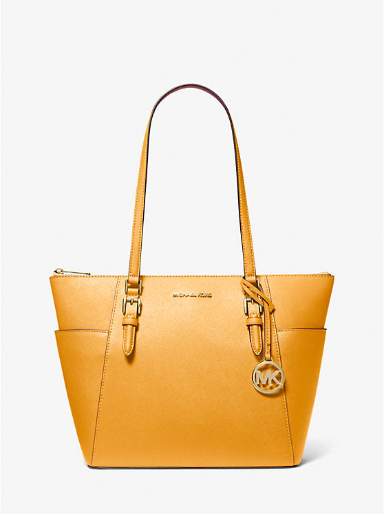 MICHAEL KORS Cartera Charlotte Amarillo