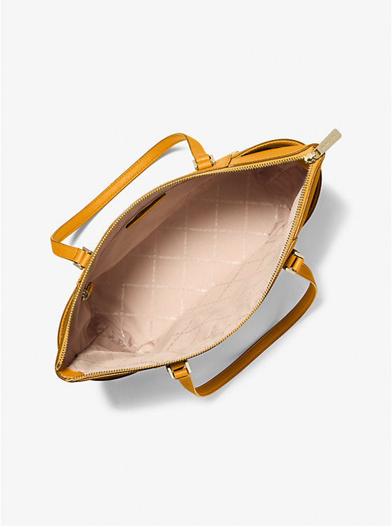 MICHAEL KORS Cartera Charlotte Amarillo