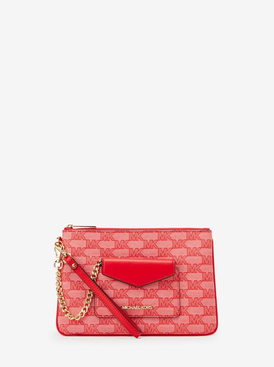 MICHAEL KORS Bolso de Mano Jet Set Item Rojo