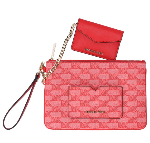 MICHAEL KORS Bolso de Mano Jet Set Item Rojo