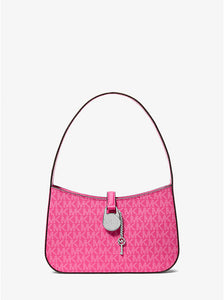 MICHAEL KORS Cartera Lyra Pequeña Fucsia Monogram