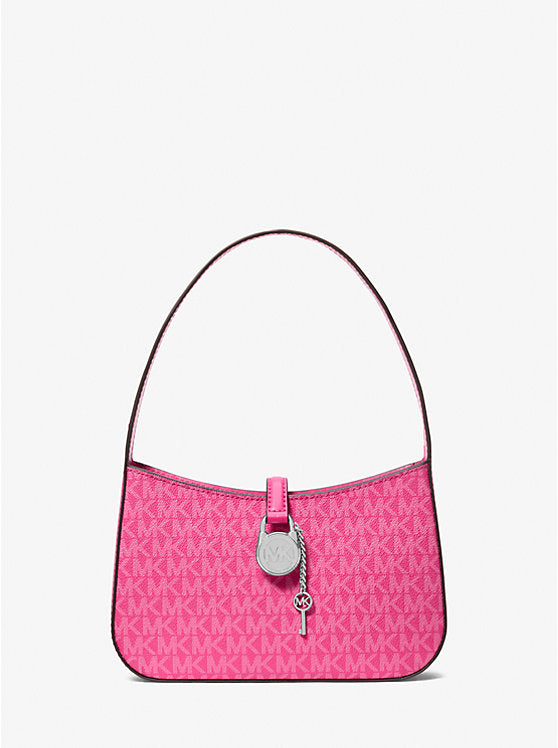 MICHAEL KORS Cartera Lyra Pequeña Fucsia Monogram