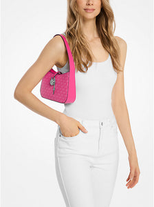 MICHAEL KORS Cartera Lyra Pequeña Fucsia Monogram