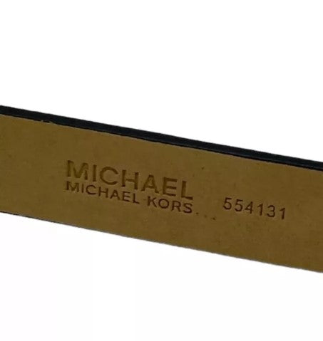 MICHAEL KORS Bolso Cinturon Pull Chain Negro (Talla XL)