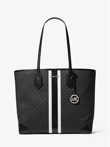 MICHAEL KORS Cartera Eva Grande Ngro/Blanco