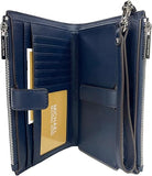 MICHAEL KORS Billetera Jet Set Travel Dusk Multi Azul