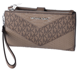 MICHAEL KORS Billetera Jet Set Travel Dusk Multi Marrón
