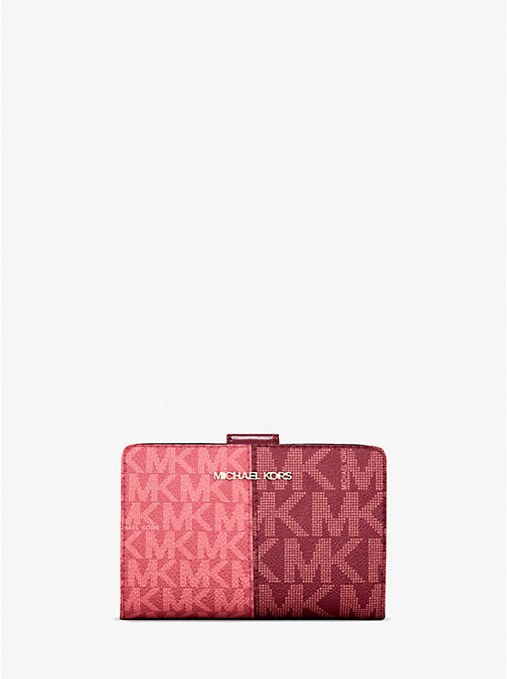 MICHAEL KORS Billetera Jet Set Travel Rojo/Guinda