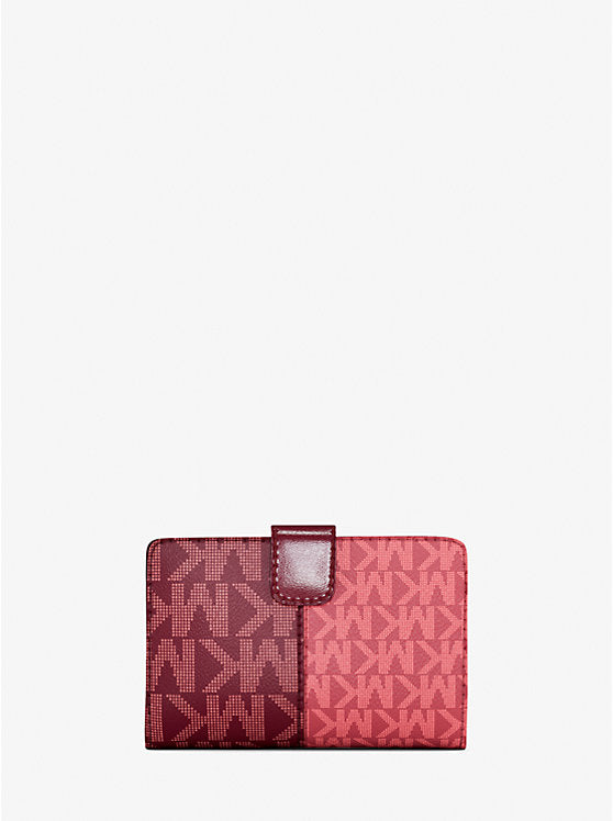 MICHAEL KORS Billetera Jet Set Travel Rojo/Guinda