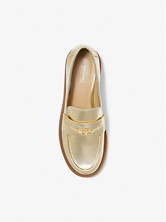 MICHAEL KORS Mocasin Eden Loafer Dorado (Talla 8 US)