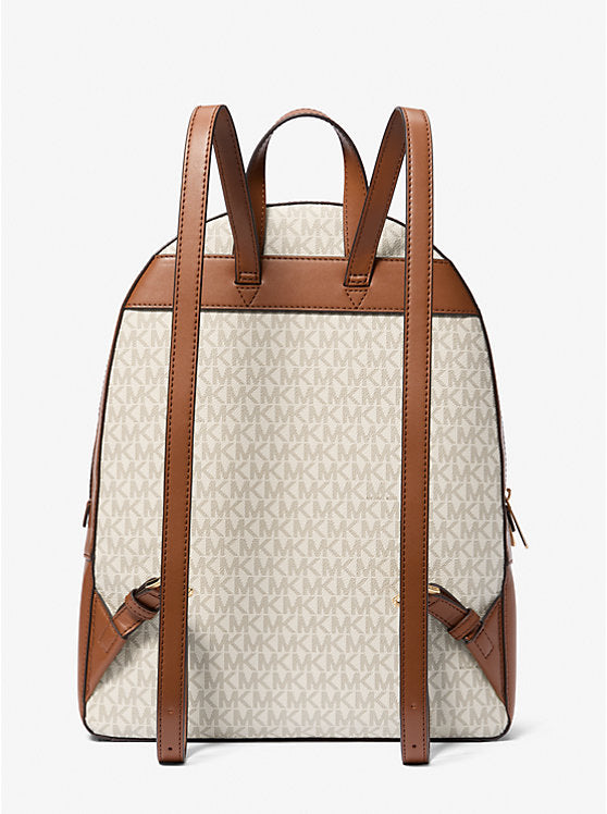 MICHAEL KORS Mochila Jaycee Vainilla/Marrón