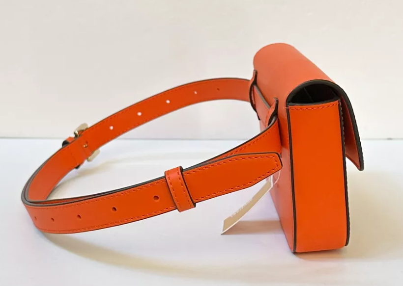 MICHAEL KORS Riñonera Sloan Naranja (Talla SM)