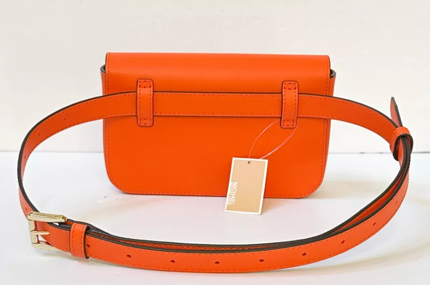 MICHAEL KORS Riñonera Sloan Naranja (Talla SM)
