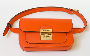 MICHAEL KORS Riñonera Sloan Naranja (Talla SM)