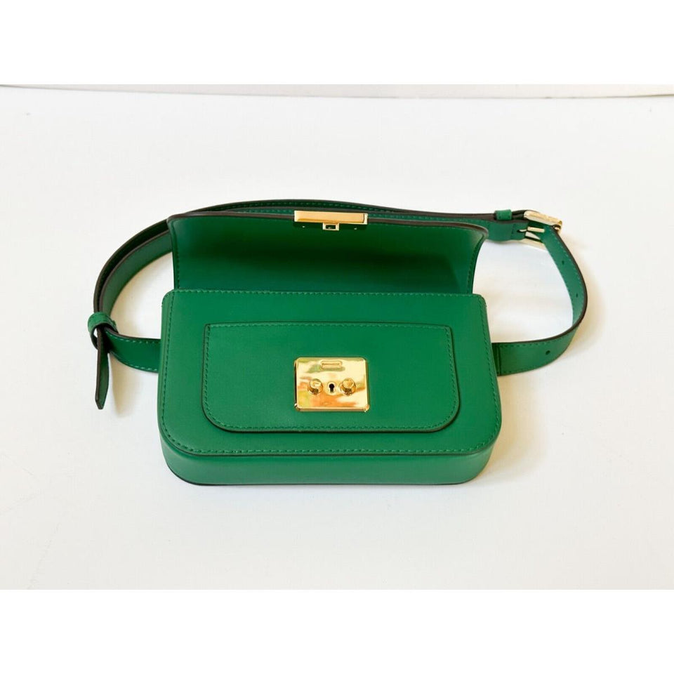 MICHAEL KORS Riñonera Sloan Verde (Talla SM)