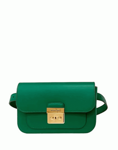 MICHAEL KORS Riñonera Sloan Verde (Talla SM)