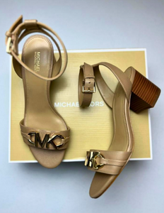 MICHAEL KORS Sandalias Reed Block Heel Camel (Talla 8 US)