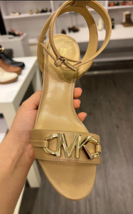 MICHAEL KORS Sandalias Reed Block Heel Camel (Talla 8 US)