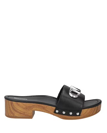 MICHAEL KORS Sandalias Parker Slide Negro (Tallas 5.5, 6 US)
