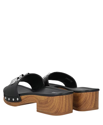 MICHAEL KORS Sandalias Parker Slide Negro (Tallas 5.5, 6 US)