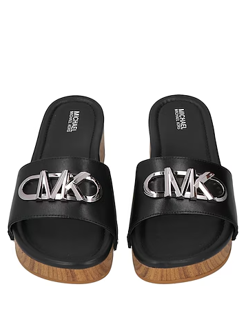 MICHAEL KORS Sandalias Parker Slide Negro (Tallas 5.5, 6 US)