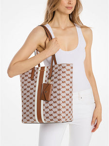 MICHAEL KORS Bolso Vincent Monogram Marrón
