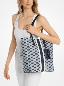 MICHAEL KORS Bolso Vincent Monogram Azul