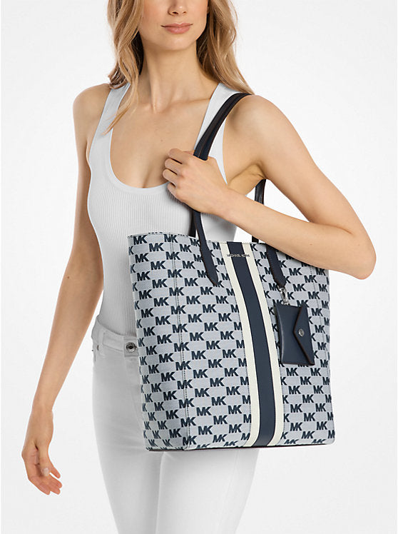 MICHAEL KORS Bolso Vincent Monogram Azul