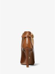MICHAEL KORS Zapatos Lawson Open Toe Marrón (Talla 7 US)