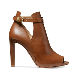 MICHAEL KORS Zapatos Lawson Open Toe Marrón (Talla 7 US)