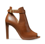 MICHAEL KORS Zapatos Lawson Open Toe Marrón (Talla 7 US)