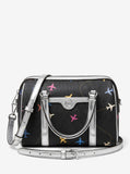 MICHAEL KORS Cartera Travel Negro/Plateado