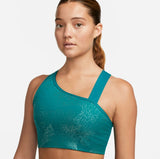 NIKE Top Deportivo Dri-FIT Asymmetrical Verde (Talla M)