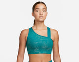 NIKE Top Deportivo Dri-FIT Asymmetrical Verde (Talla M)
