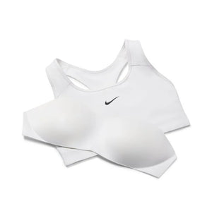 NIKE Top Deportivo Dri-FIT Swoosh Blanco (Talla M)