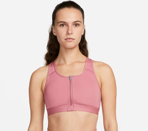 NIKE Top Deportivo Dri-FIT Swoosh Rosa (Talla M)