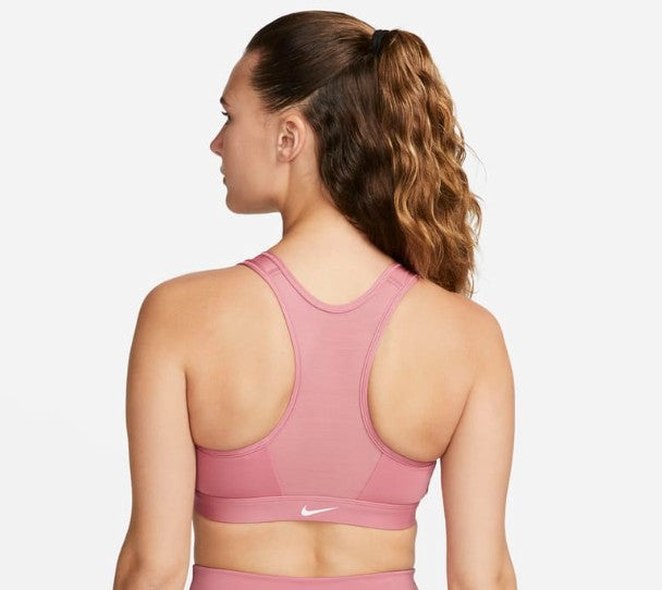 NIKE Top Deportivo Dri-FIT Swoosh Rosa (Talla M)