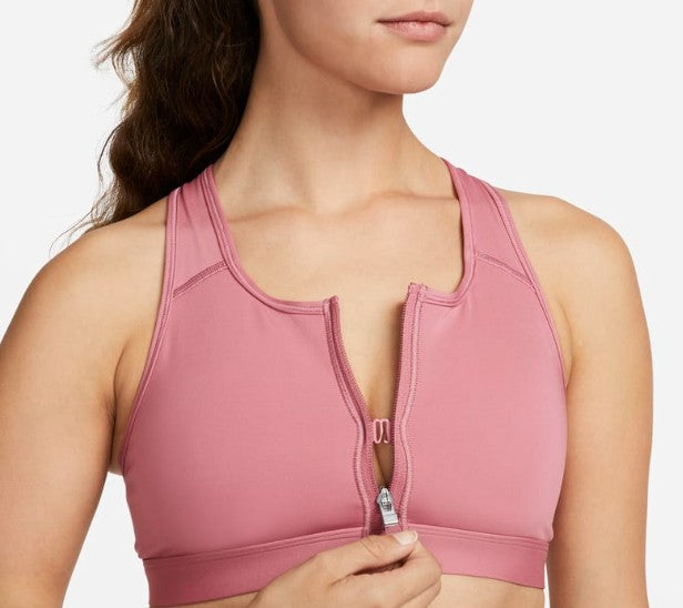 NIKE Top Deportivo Dri-FIT Swoosh Rosa (Talla M)