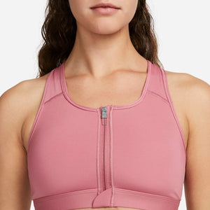 NIKE Top Deportivo Dri-FIT Swoosh Rosa (Talla M)