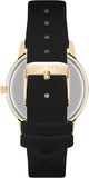 NINE WEST Reloj Negro Floreado (Mujer)